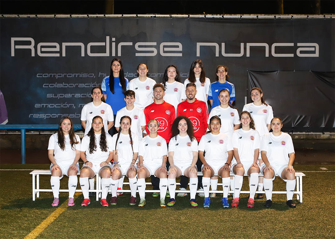 plantilla primer equipo femenino tcdf 25 26