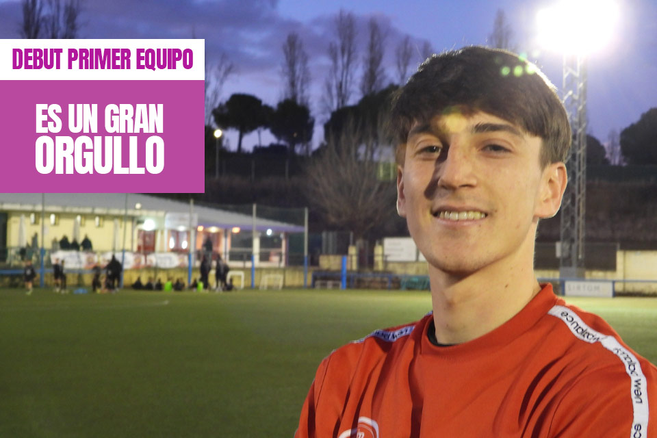 tres cantos noticia debut ivan primer equipo listado